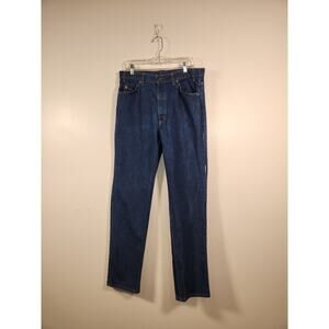 LEVI STRAUSS Vtg USA Orange Tab 509 Jeans Mens Tag 36 x 33 Fits 34 x 33 Straight